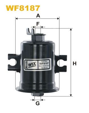 WIX FILTERS Kütusefilter WF8187